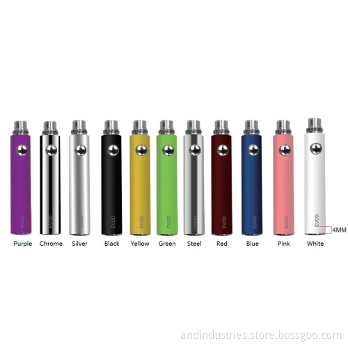 Top Quality E-Cigarette Evod Elite Battery Vs Kanger Evod Battery